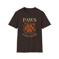 Load image into Gallery viewer, Paws and Give Thanks T-Shirt
