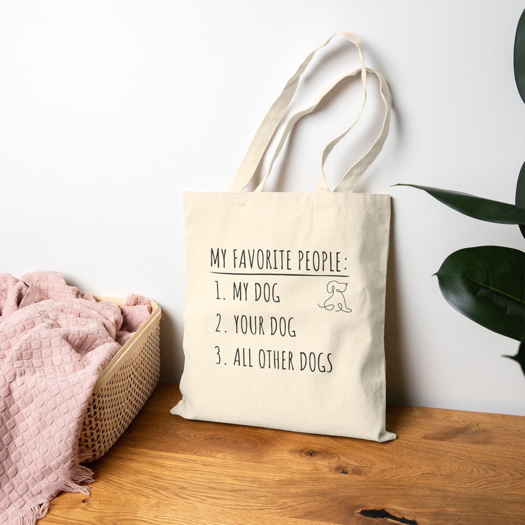 My Favorite People: Dogs | Tote Bag
