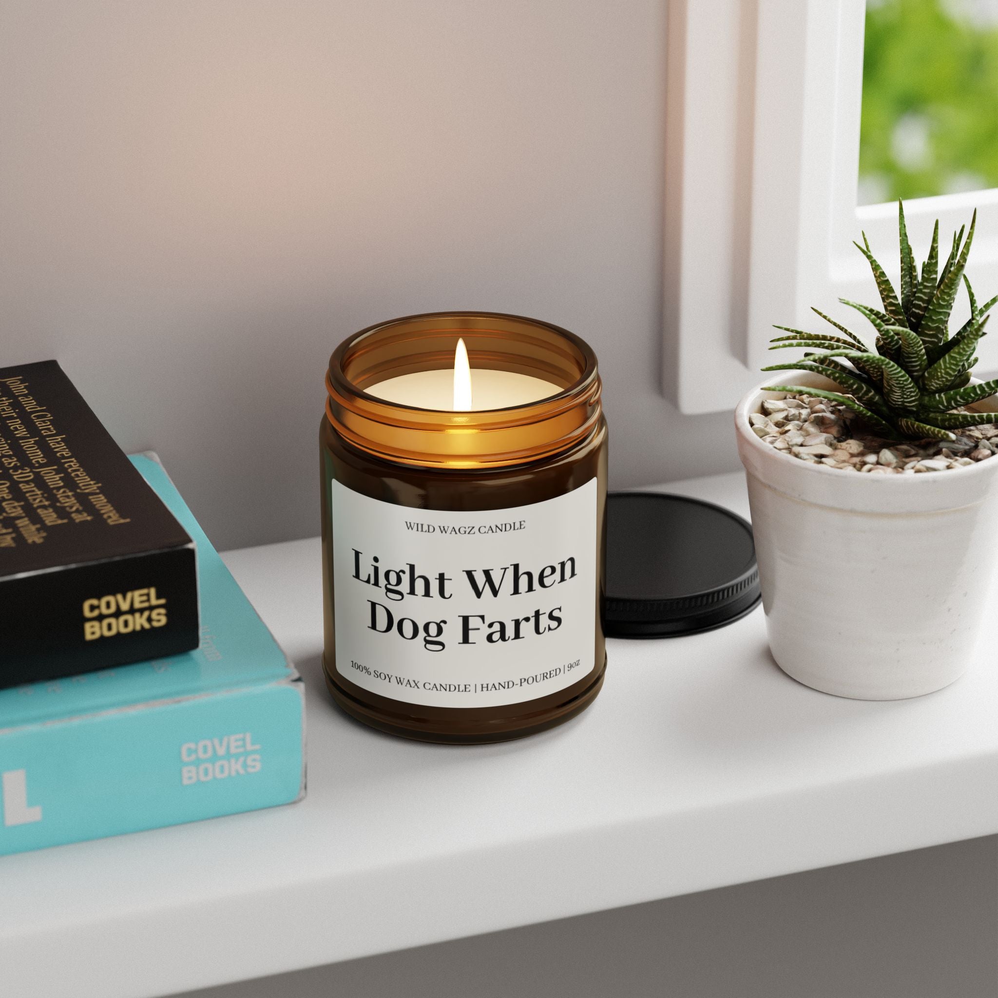 Light When Dog Farts | Scented Soy Candle