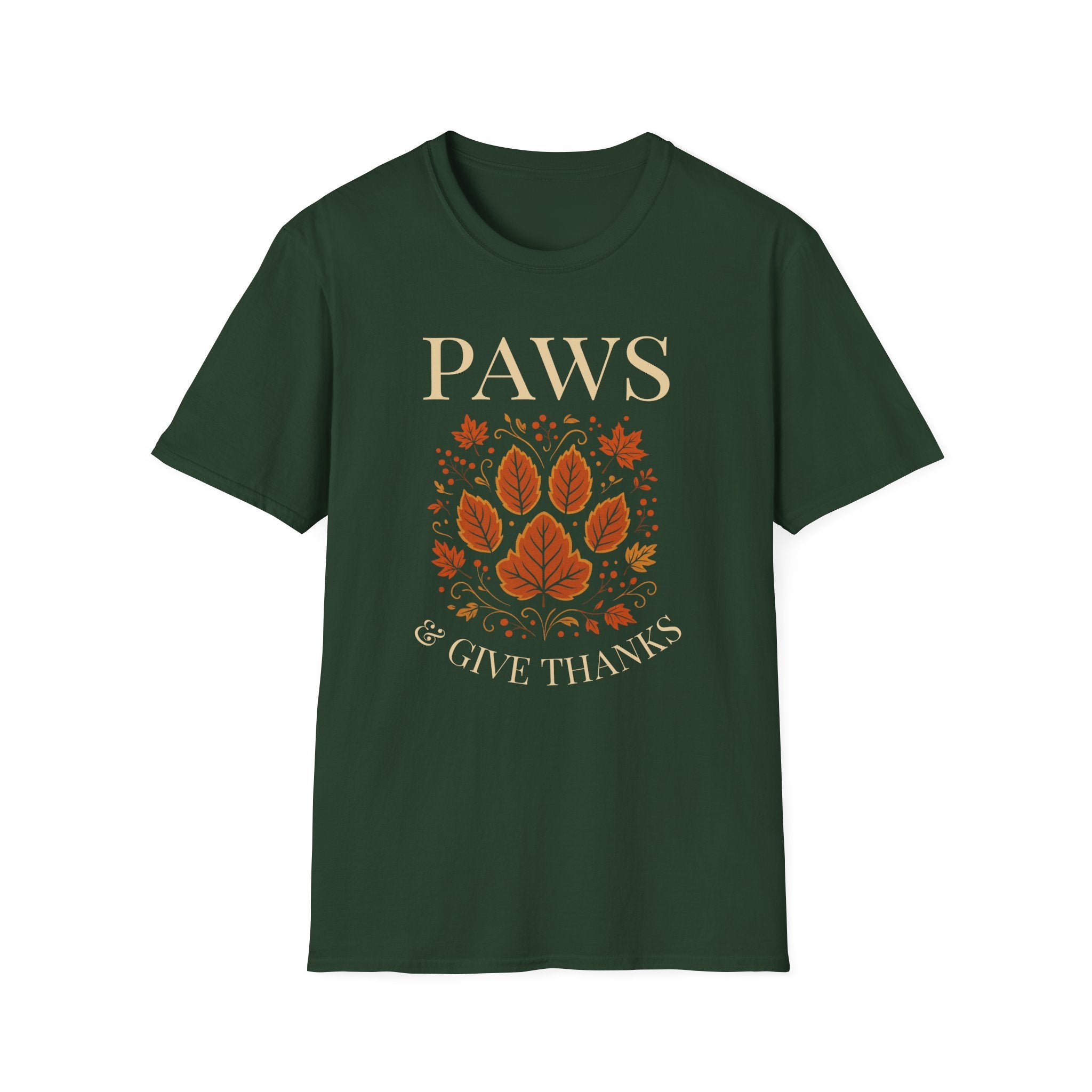 Paws and Give Thanks T-Shirt