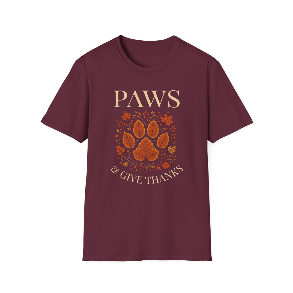 Paws and Give Thanks T-Shirt