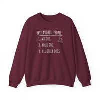 Load image into Gallery viewer, My Favorite People: Dogs | Sweatshirt
