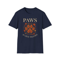 Load image into Gallery viewer, Paws and Give Thanks T-Shirt
