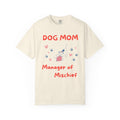 Dog Mom - Manager of Mischief | Graphic Heavyweight Tee