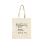 My Favorite People: Dogs | Tote Bag