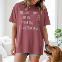 Load image into Gallery viewer, My Favorite People: Dogs | Graphic Tee
