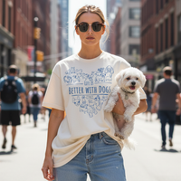 Load image into Gallery viewer, Life Is Better With Dogs | Graphic Tee
