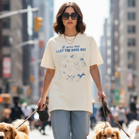 Load image into Gallery viewer, I Let The Dogs Out | Graphic Tee
