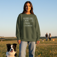 Load image into Gallery viewer, My Favorite People: Dogs | Sweatshirt
