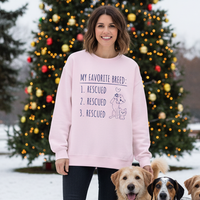 Load image into Gallery viewer, My Favorite Breed: Rescued | Sweatshirt
