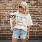 My Favorite People: Dogs | Graphic Heavyweight Tee