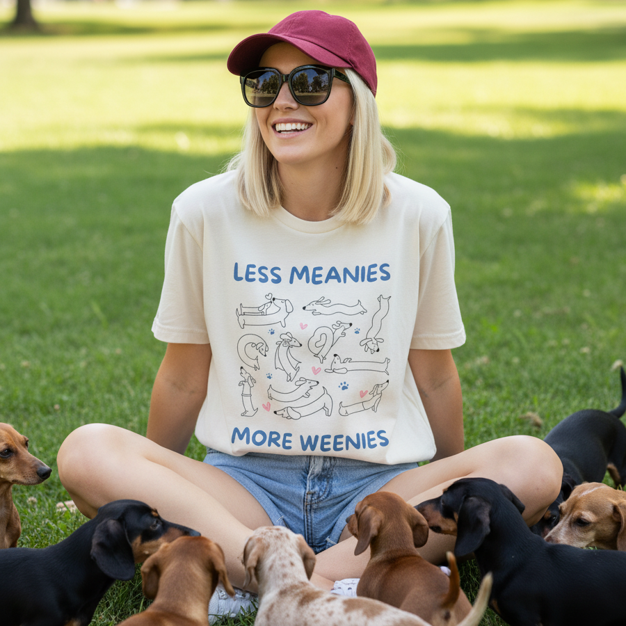 Less Meanies More Weenies | Graphic Tee