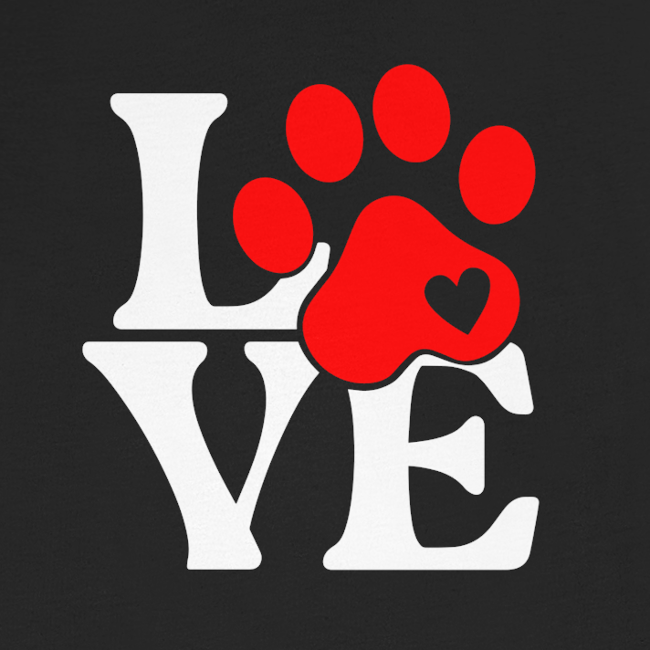 Love with Paw | Graphic Tee