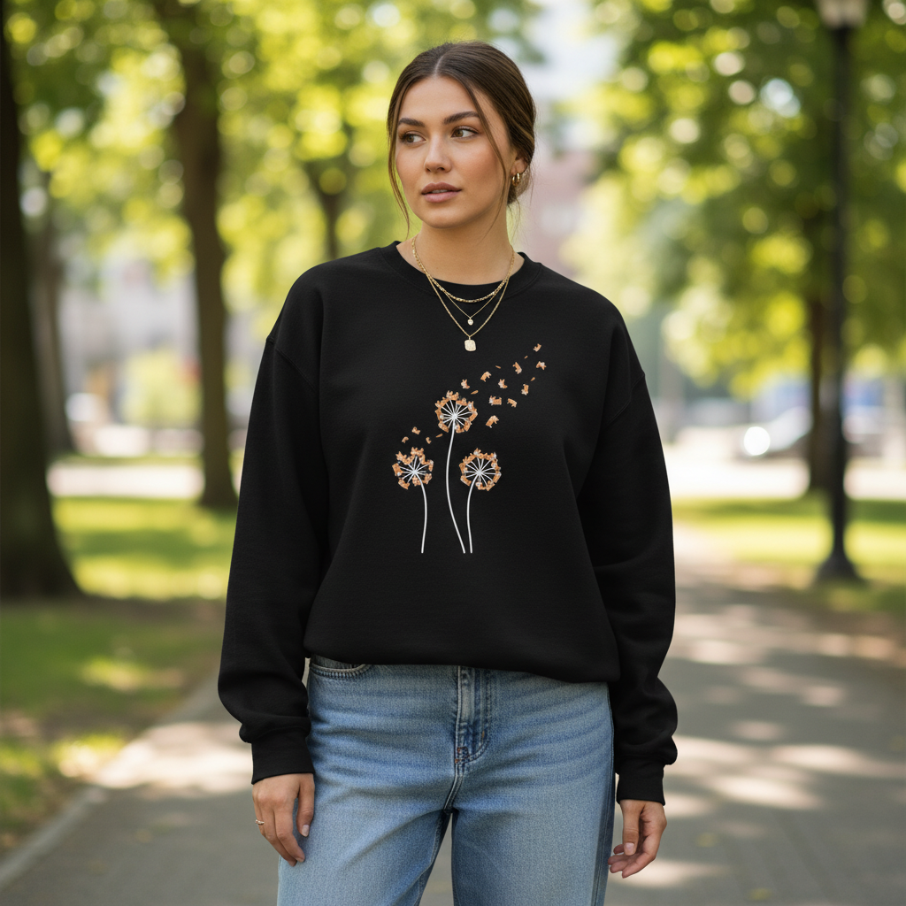 Corgi Dandelion | Sweatshirt