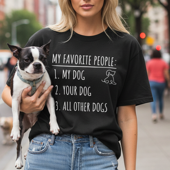 My Favorite People: Dogs | Graphic Heavyweight Tee