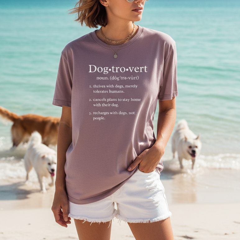 Dogtrovert | Funny Graphic Tee