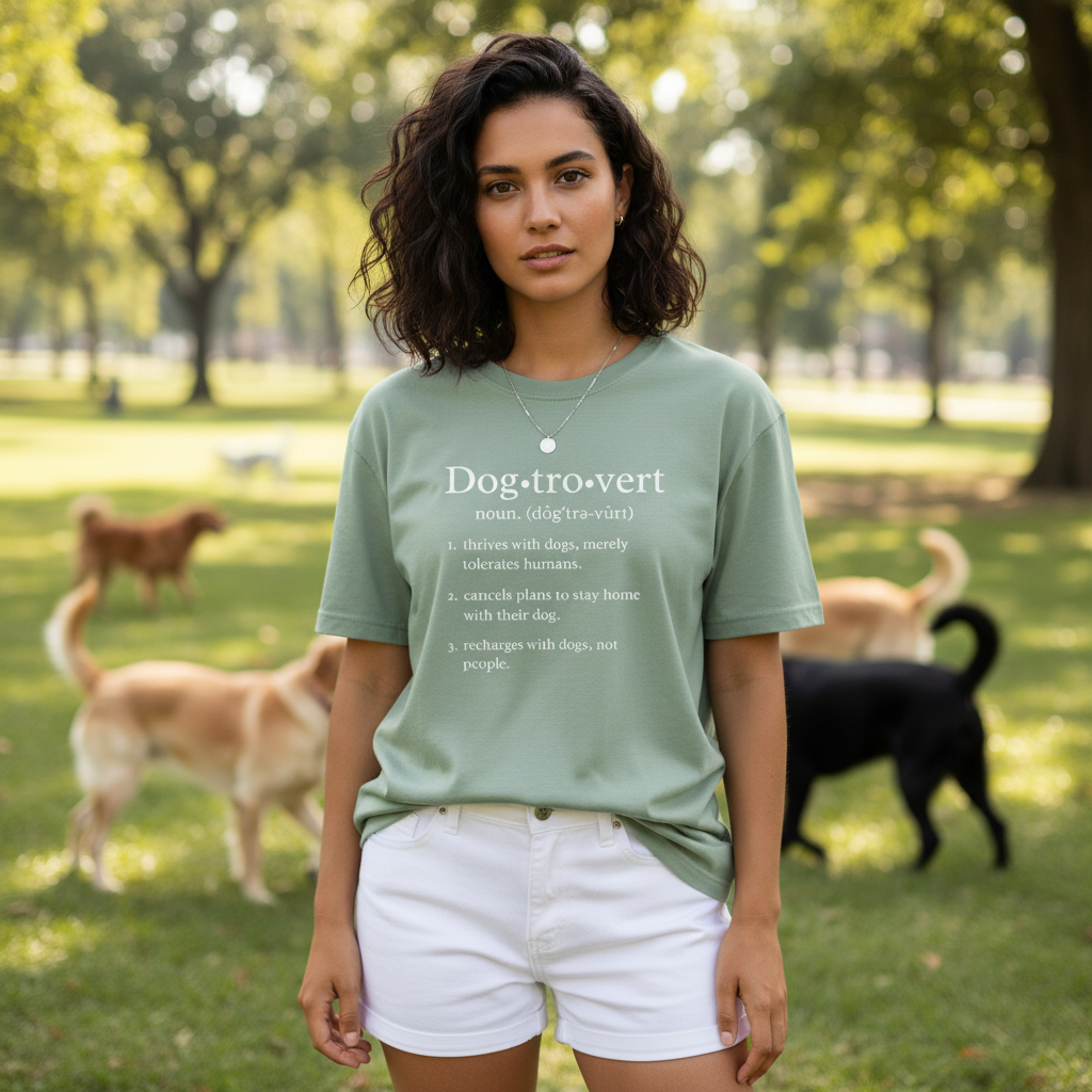 Dogtrovert | Funny Graphic Tee