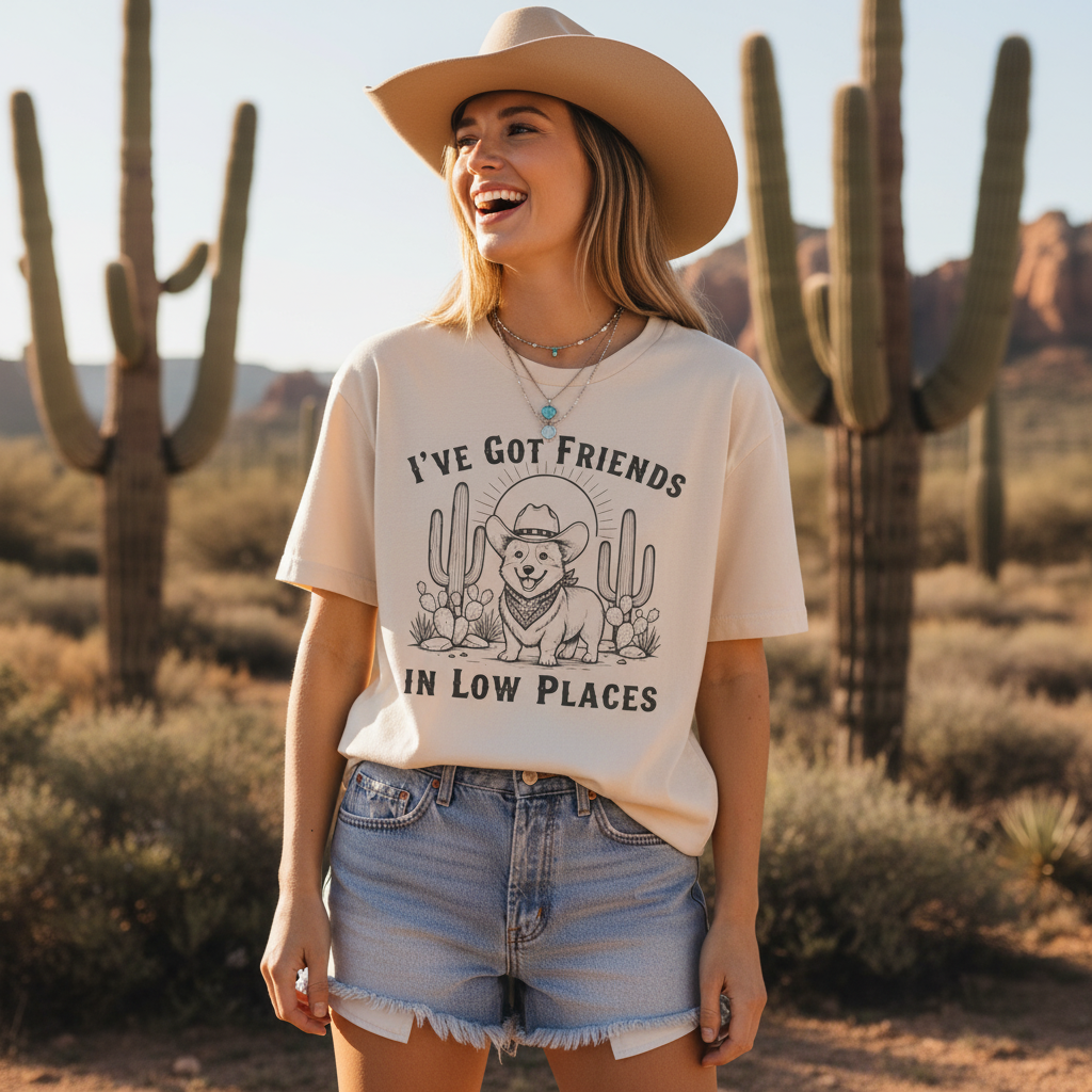 I've Got Friends In Low Places | Graphic Tee