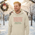Santa Paws Is Coming To Town | Funny Christmas Hoodie