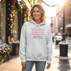 Santa Paws Is Coming To Town | Funny Christmas Hoodie