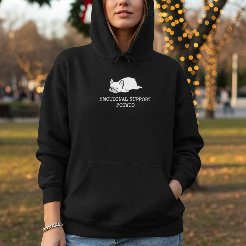 Emotional Support Potato - Frenchie | Hoodie