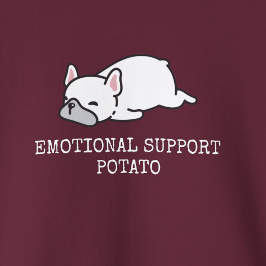 Emotional Support Potato - Frenchie | Sweatshirt