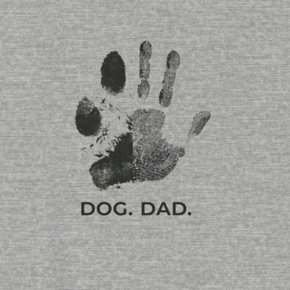 Paw Hand Print - Dog Dad | Classic Tee