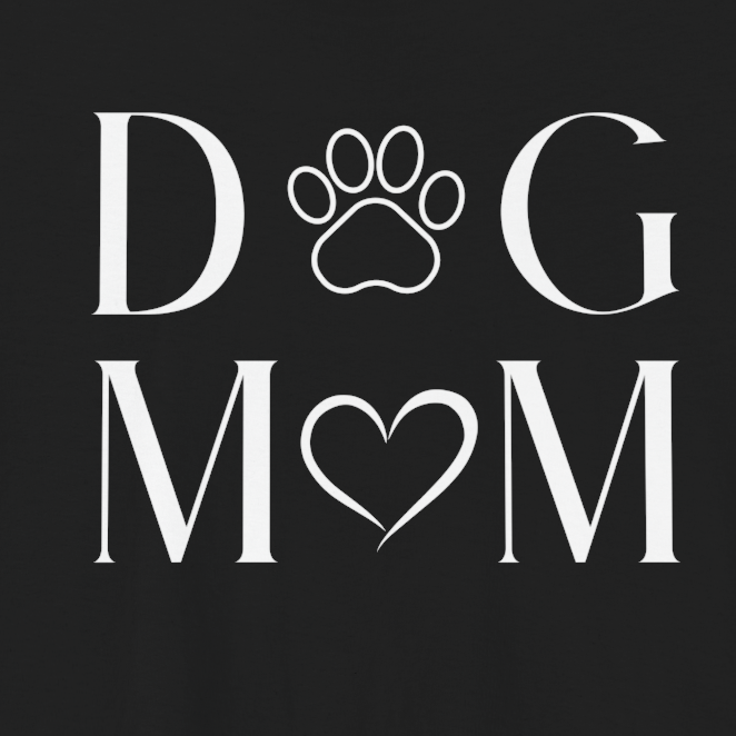 Classic Heart and Paw - Dog Mom | Graphic Tee