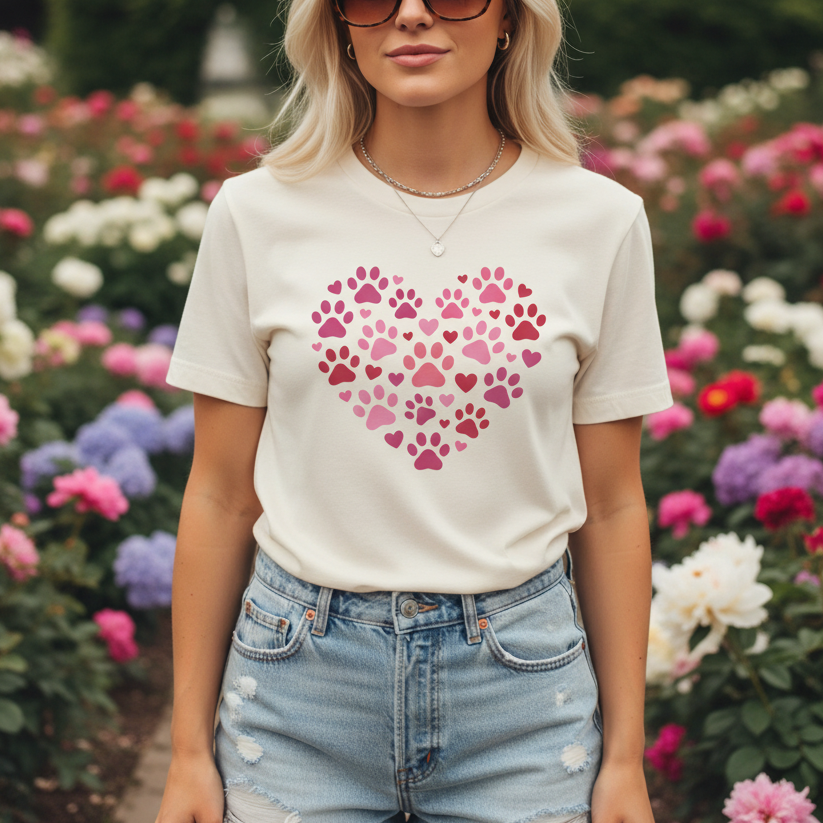 Heart of Paws | Graphic Tee