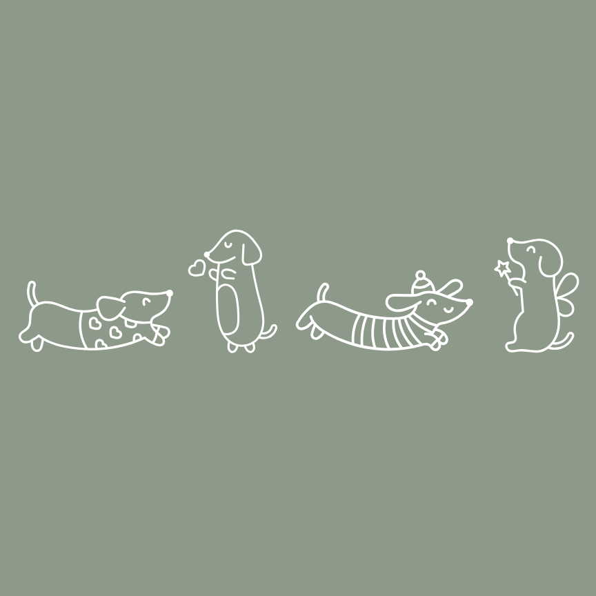 Cute Doxies | Graphic Tee