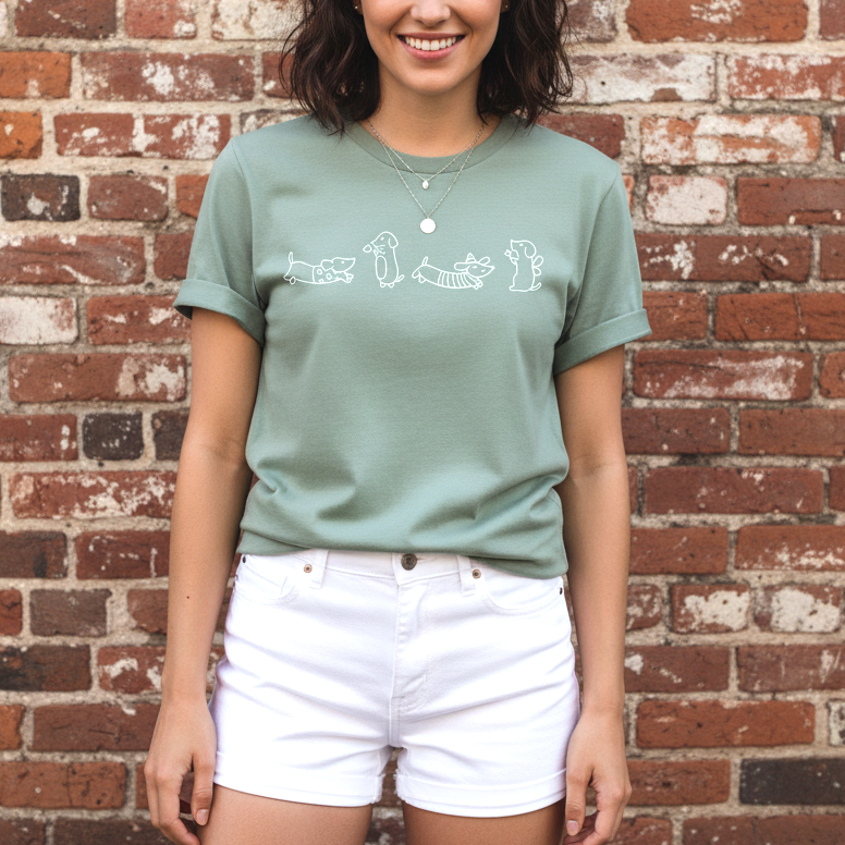 Cute Doxies | Graphic Tee