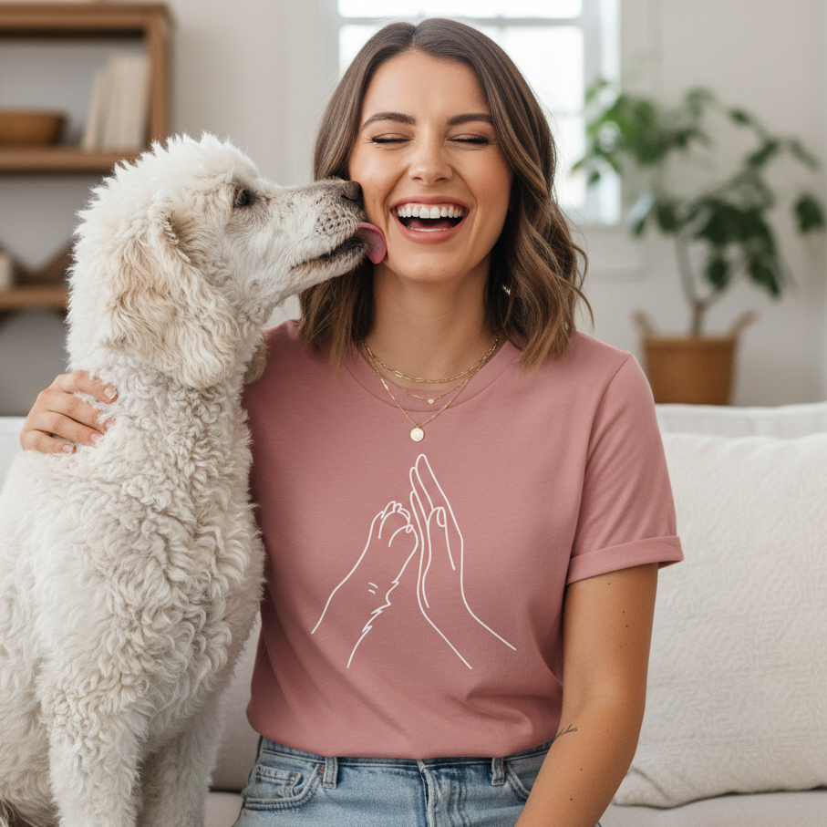 Paw High-Five | Graphic Tee