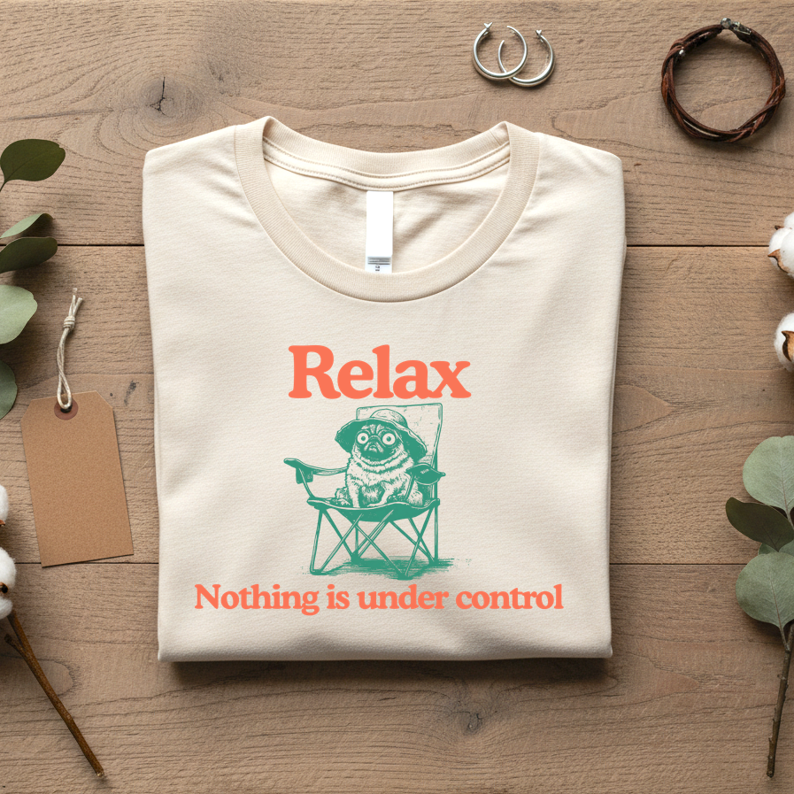 Relax - "Nothing is under control" | Graphic Tee