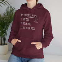 Load image into Gallery viewer, My Favorite People: Dogs | Graphic Hoodie
