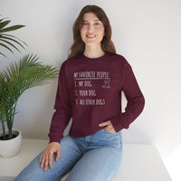Load image into Gallery viewer, My Favorite People: Dogs | Sweatshirt
