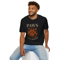 Load image into Gallery viewer, Paws and Give Thanks T-Shirt
