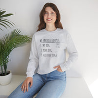 Load image into Gallery viewer, My Favorite People: Dogs | Sweatshirt
