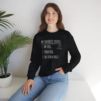Load image into Gallery viewer, My Favorite People: Dogs | Sweatshirt
