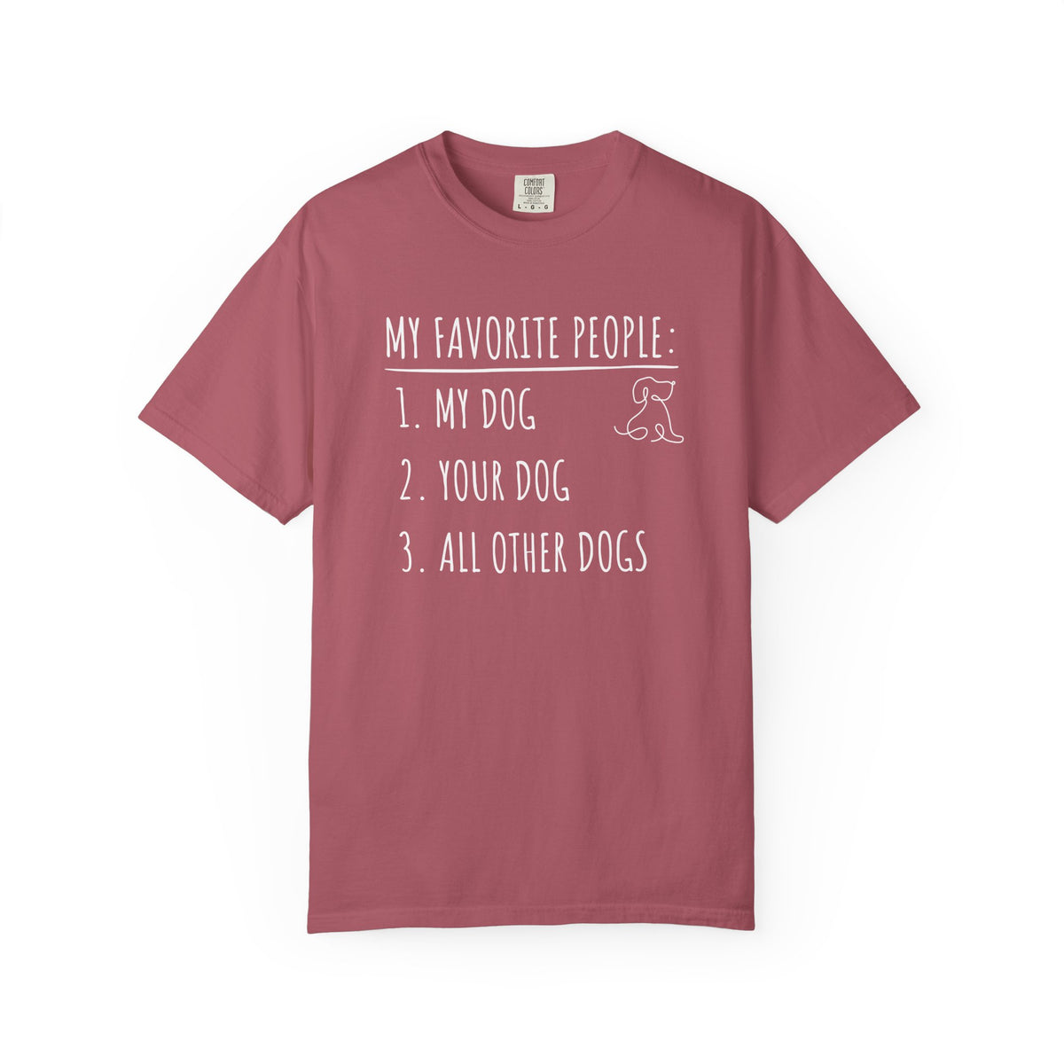 My Favorite People: Dogs | Graphic Tee