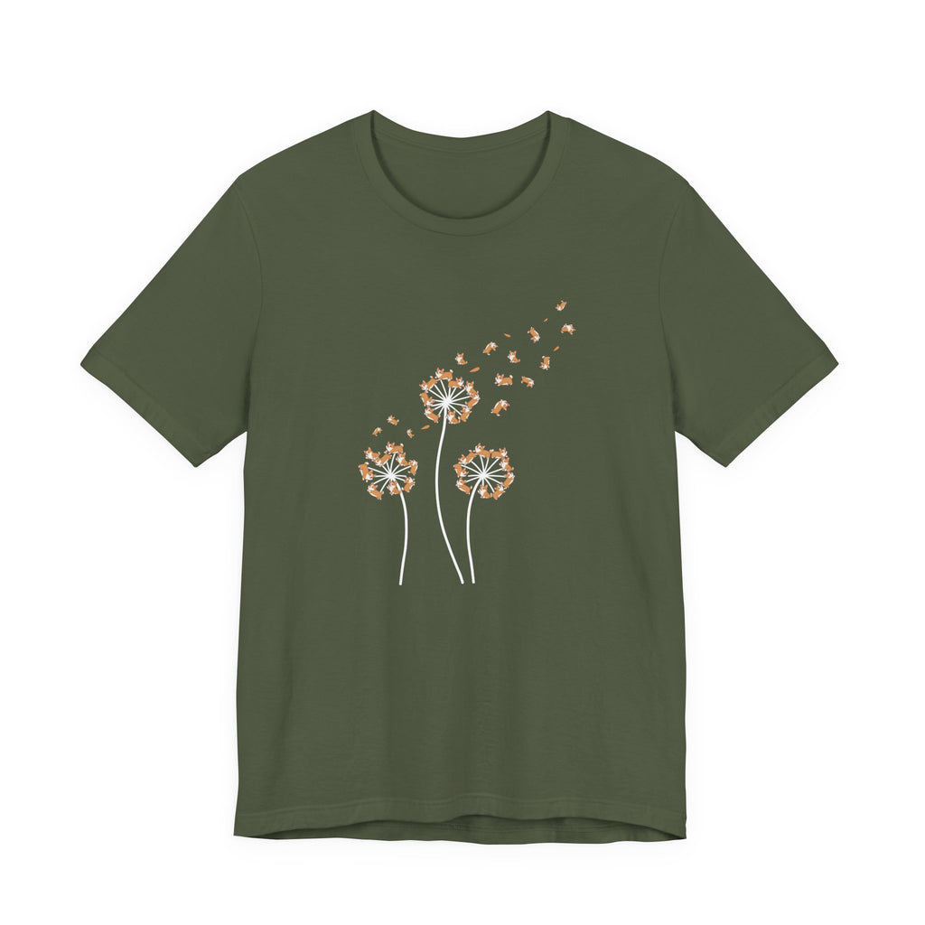 Corgi Dandelion | Graphic Tee