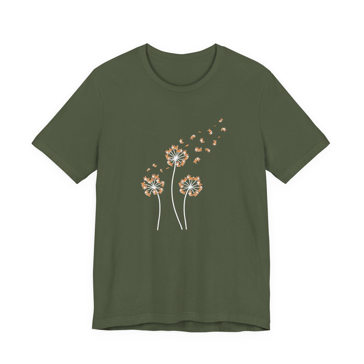 Corgi Dandelion | Graphic Tee
