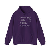 Load image into Gallery viewer, My Favorite People: Dogs | Graphic Hoodie

