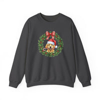 Load image into Gallery viewer, Golden Retriever Christmas Wreath | Sweatshirt
