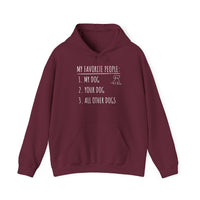 Load image into Gallery viewer, My Favorite People: Dogs | Graphic Hoodie
