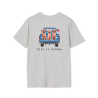 Load image into Gallery viewer, Life Is Golden USA Truck T-Shirt
