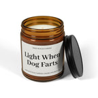 Light When Dog Farts | Scented Soy Candle