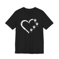 "Best Dog Mom Ever" Big Heart and Paws | Graphic Tee