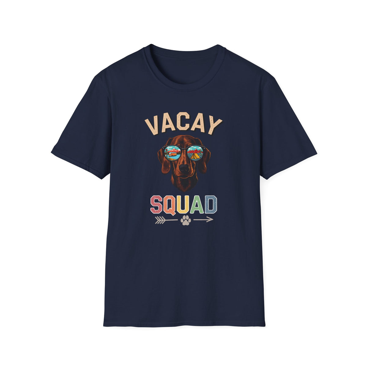 Vacay Squad Outdoor Dog T-Shirt