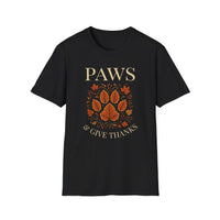 Load image into Gallery viewer, Paws and Give Thanks T-Shirt
