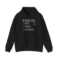 Load image into Gallery viewer, My Favorite People: Dogs | Graphic Hoodie
